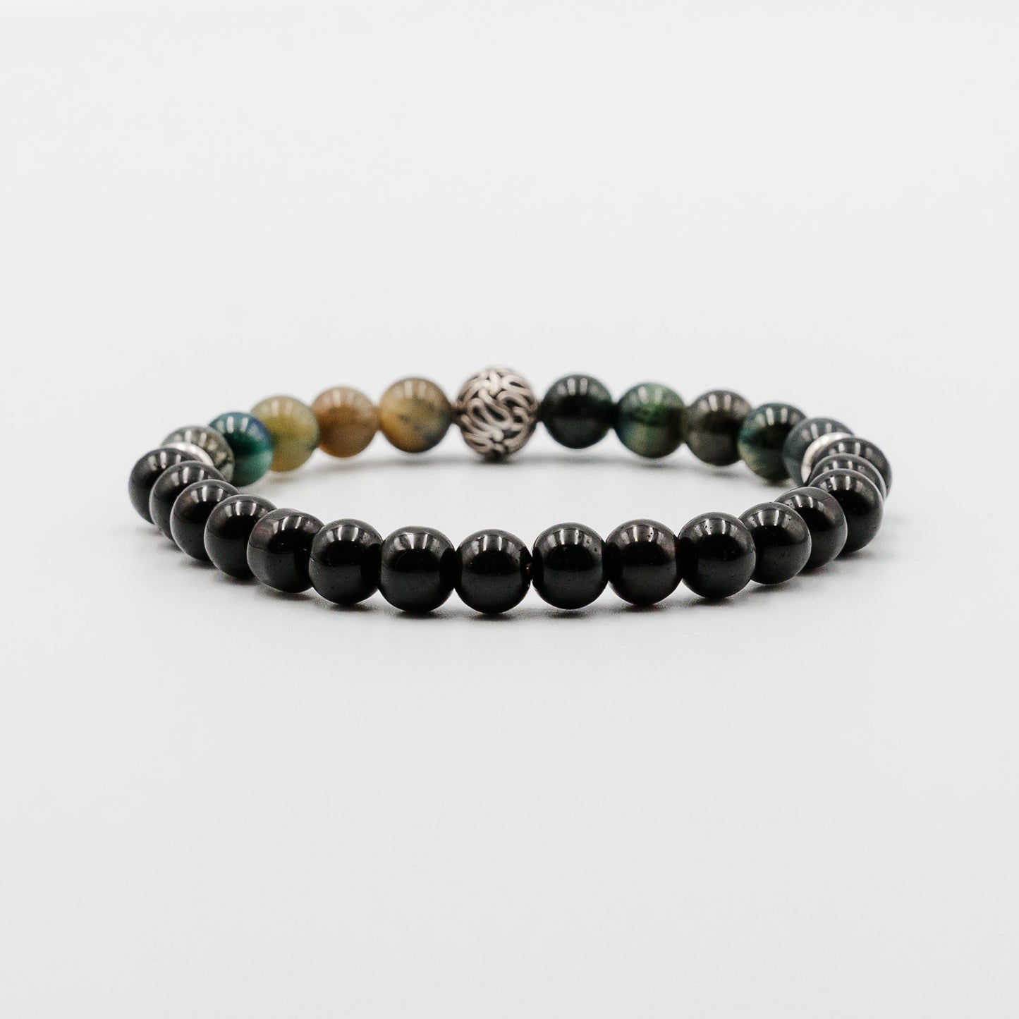 The Strategist Bracelet – modern mens gemstone bracelet by Stone N Luxe